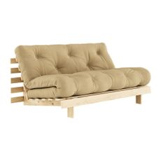 Žltá rozkladacia pohovka 160 cm Roots - Karup Design