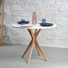 Okrúhly jedálenský stôl ø 90 cm Jubi – Ragaba