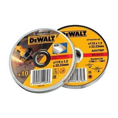 DT42335TZ kotúče do uhlových brusek 115mm 10ks DeWALT