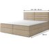 Čalúnená boxspring posteľ Cargo - béžová Rozmer: 160x200