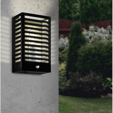 Eglo 900137- Vonkajšie nástenné svietidlo so senzorom ALAMONTE 1xE27/60W/230V IP44