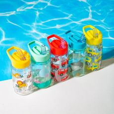 Detská fľaša na vodu Sass & Belle Drink Up Engine, 400 ml