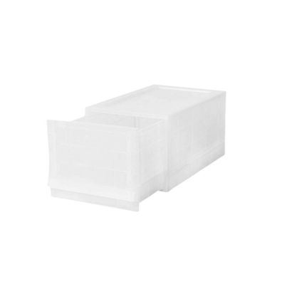 Modulárny úložný box Wave Junior Mist bez koliesok 43,4 x 27,2 x 22 cm, úzky - 1 zásuvka