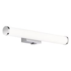 LED nástenné svietidlo v lesklej striebornej farbe (dĺžka 40 cm) Mattimo - Trio