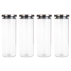 Dóza sklenená FREIA 1800 ml, s viečkom, 1,8 l