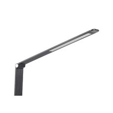 LED Stmievateľná stolná lampa s USB LED/7W/230V 3000K/4000K/5500K čierna