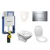 Cenovo zvýhodnený závesný WC set Geberit na zamurovanie + WC S-Line S-line Pro 110.302.00.5ND6