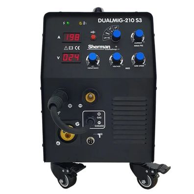 Sherman Poloautomatická Zváračka DualMIG 210 S3 + Horák + káble