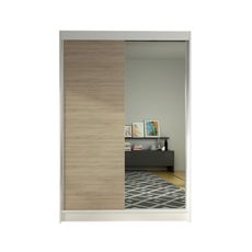 Šatníková skriňa LINO I šírka 120 cm -biela/sonoma