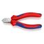 Bočné štípacie kliešte 125 mm pre elektromechaniku KNIPEX 76 05 125 - chrómované, viaczložkové puzdrá