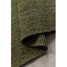 Hanse Home , Kusový koberec Bouclé Jute 105977 Jungle Green, 60x90, zelená, chodba / predsieň