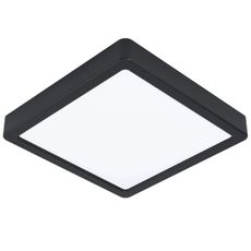 Eglo LED stropné svietidlo FUEVA 5 čierne 210 x 210 x 28 mm