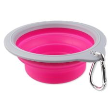Plastová cestovná miska pre psa ø 18 cm Dog Fantasy – Plaček Pet Products
