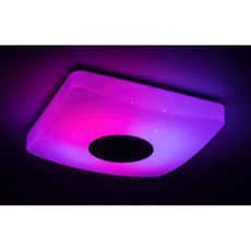 Rabalux - LED RGB Stmievateľné stropné svietidlo s reproduktorom LED/18W/230V + DO