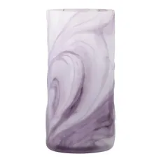 Fialová sklenená ručne vyrobená váza (výška 24,5 cm) Moore – Bloomingville