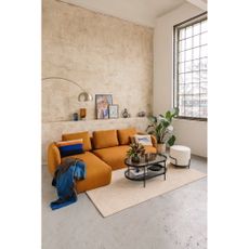 Krémový behúň 80x300 cm Wolly – BT Carpet
