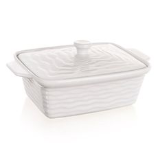 Forma zapekacia obdĺžniková s vekom CULINARIA White 28 x 18 cm