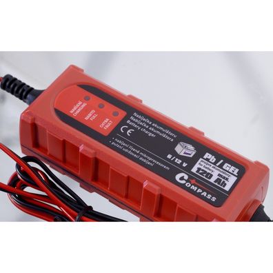 Compass Nabíjačka mikroprocesor PB / GEL 1 Amp, 6 / 12 V