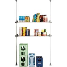 Biely kovový kúpeľňový regál 120x300 cm Herkules – Wenko