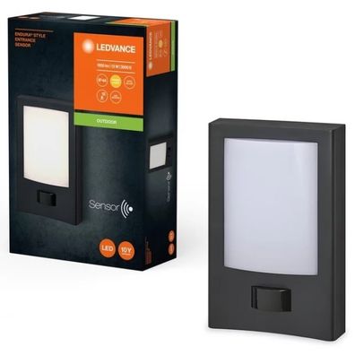 Ledvance - LED Vonkajšie nástenné svietidlo so senzorom ENDURA STYLE LED/13W/230V