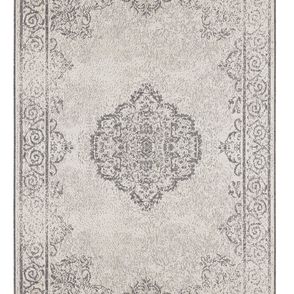 NORTHRUGS - Hanse Home koberce Kusový koberec Twin Supreme 103870 Grey / Cream – na von aj na doma - 120x170 cm