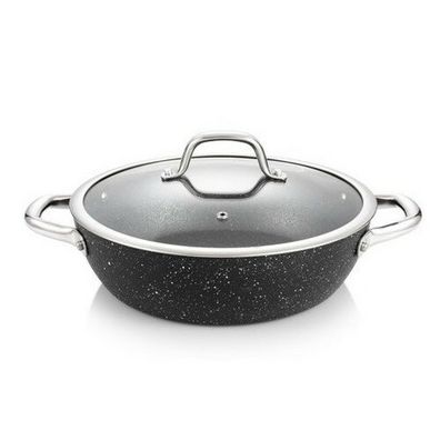 TESCOMA panvica hlboká PRESIDENT Stone s pokrievkou ø 26 cm , 26 cm