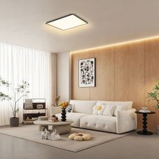 Brilagi - LED Stropné svietidlo SLIMFRAME LED/58W/230V 60x60 cm čierna