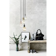 Nordlux - Napájací kábel AVRA 1xE27/60W/230V mosadz