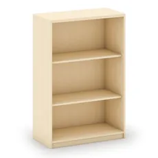 Kancelársky regál MIRELLI, 800 x 400 x 1200 mm, breza