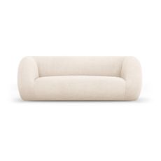 Krémová pohovka z textílie buklé 210 cm Essen – Cosmopolitan Design