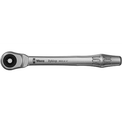 Wera 004003 Zyklop račňa 1/4" 8003 A Zyklop kovová račňa, cez štvorhran