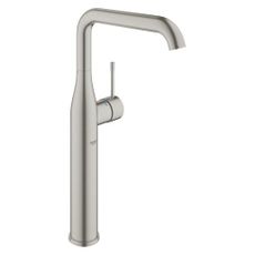 Vysoká umývadlová batéria Grohe Essence New s otočným ramienkom supersteel 32901DC1