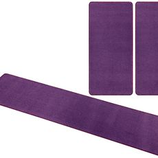 Hanse Home Collection koberce Kobercová sada Nasty 101150 Purple - 3 diely: 70x140 cm (2x), 70x240 cm (1x) cm