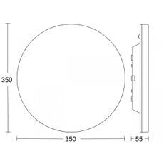 Steinel 068455 - LED Stm. svietidlo so senzorom BASIC LED/15,4/230V 3000K IP40