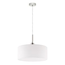 Eglo - LED Luster na lanku TUNJA 1xE27/60W/230V biela