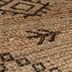 Flair Rugs koberce Behúň Printed Jute Rowen Natural/Black - 60x230 cm