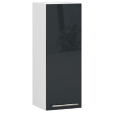Ak furniture Závěsná kuchyňská skříňka Olivie W 30 cm grafit-bílá