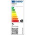 Rabalux Dekoratívna LED filament žiarovka s točeným vláknom, jantárová, E27, A60, 4W, 250lm, 2000K, 20000h.