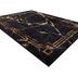 Dywany Łuszczów Kusový koberec Miro 51333.801 Marble black/gold - 80x150 cm