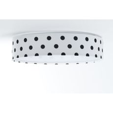 LED Stropné svietidlo GALAXY KIDS LED/24W/230V bodky biela/čierna