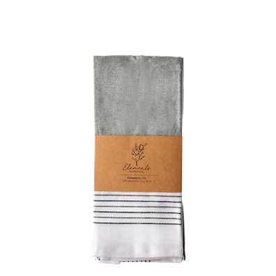 Antické zelené kuchynské utierky 50 x 70 cm 2 ks – Elements Ambiente - 596487