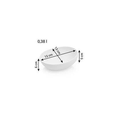 Tescoma Miska FANCY HOME Stones 15 cm, biela