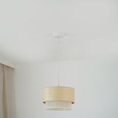 Brilagi - Luster na lanku ARIZONA BOHO 1xE27/15W/230V pr. 25 cm béžová/biela