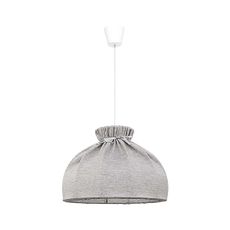 Duolla - Luster na lanku ECO 1xE27/40W/230V pr. 38 cm šedá