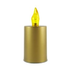LED Sviečka LED/2xAA teplá biela 10,8 cm zlatá