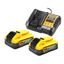 Súprava nabíjačky a 2 akumulátorov DeWALT DCB1104H2 POWERSTACK 18V 5Ah