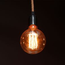 LED Žiarovka FILAMENT G125 E27/4W/230V 1800K Art Edition