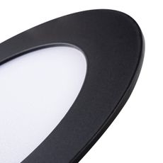 Kanlux 33562 - LED Kúpeľňové podhľadové svietidlo ROUNDA LED/6W/230V IP44 čierna