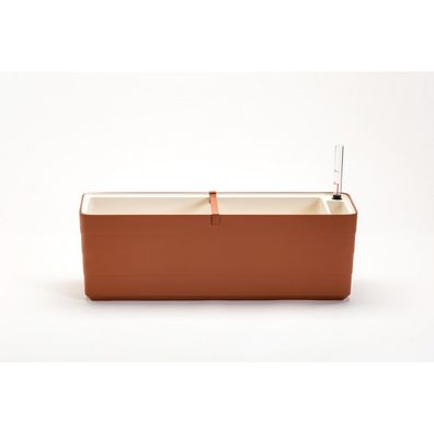 Plastia Samozavlažovací truhlík Berberis 60, terakota + slonová kosť, 60 cm