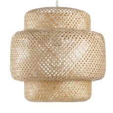 ONLI - Luster na lanku BAMBOO 1xE27/22W/230V bambus